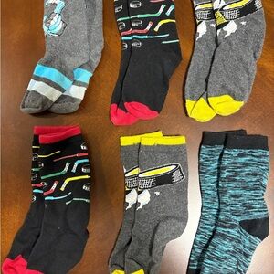 Colorful Kids' Socks Set - Fun Designs